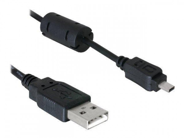 Kamera Kabel Delock USB2.0 Typ A -> Nikon UC-E6 8Pin St/St