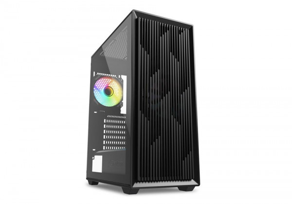 Sharkoon Gehäuse VK2 RGB ATX 1xGlas schwarz