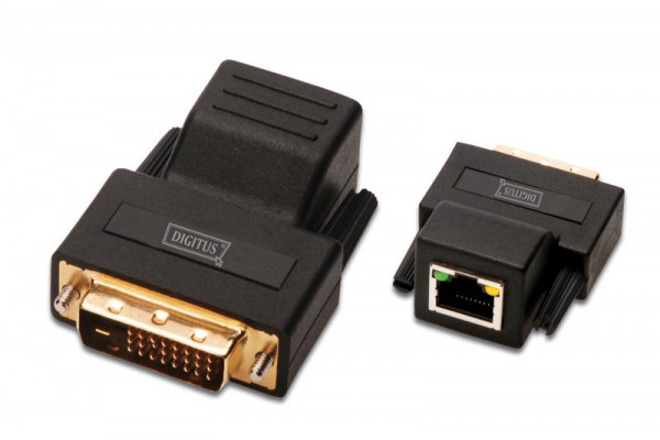 DIGITUS Extender DVI Video über Cat5/UTP bis zu 70m