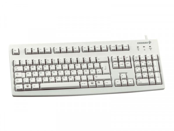CHERRY TAS G83-6105LUNDE-0 hellgrau USB deutsch