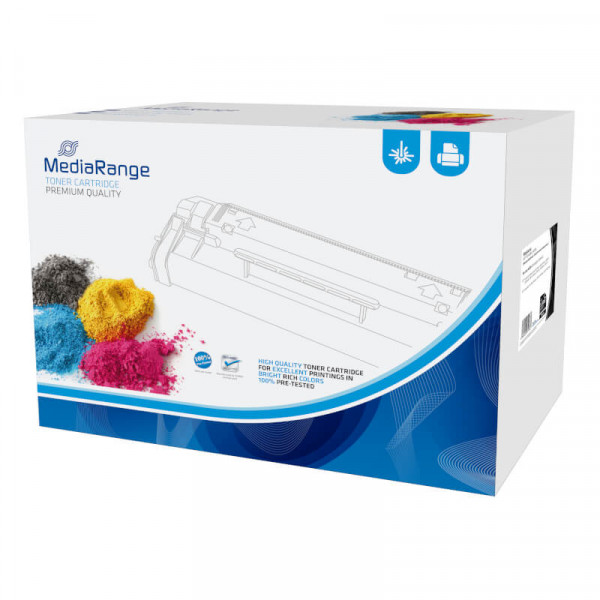 MediaRange Toner HP für CE400A/507A mit Chip schwarz