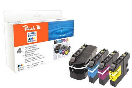 Peach Patrone Brother LC-229XL/225XL MultiPack Reta. Comp.
