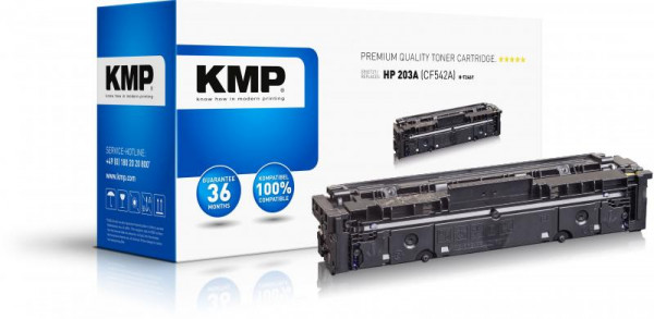 KMP Toner HP CF542A yellow 1300 S. H-T246Y remanufactured