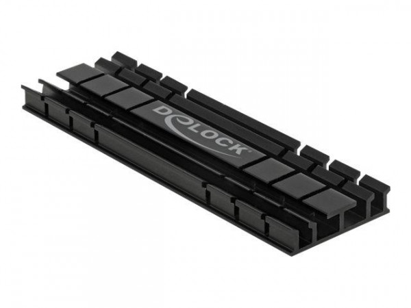 DELOCK Kühlkörper flach 70mm für M.2 Modul schwarz