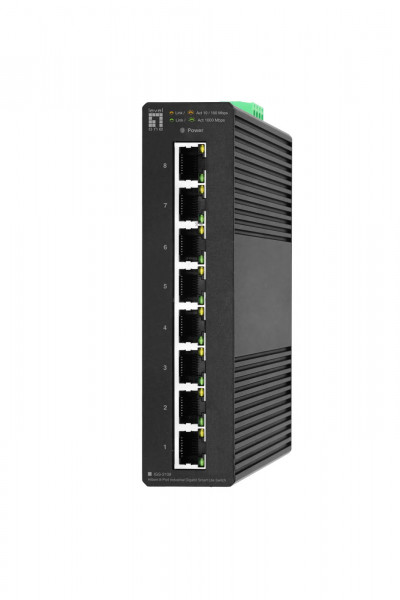 LevelOne Switch 8x GE IGS-2108 RJ45, 10/100/1000Mbps sw