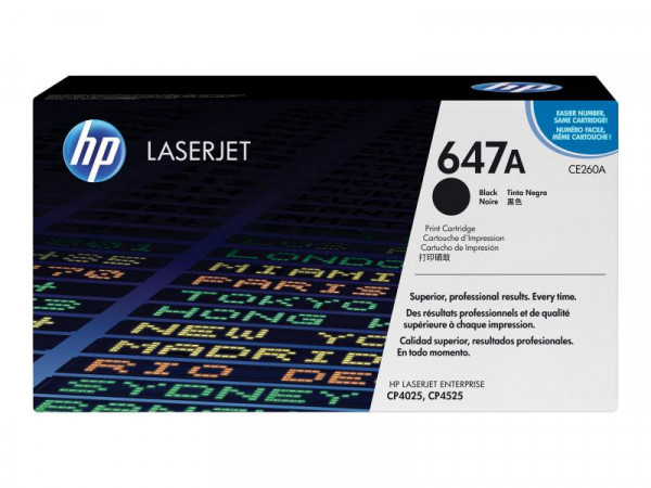 Toner HP CP4025 black CE260A