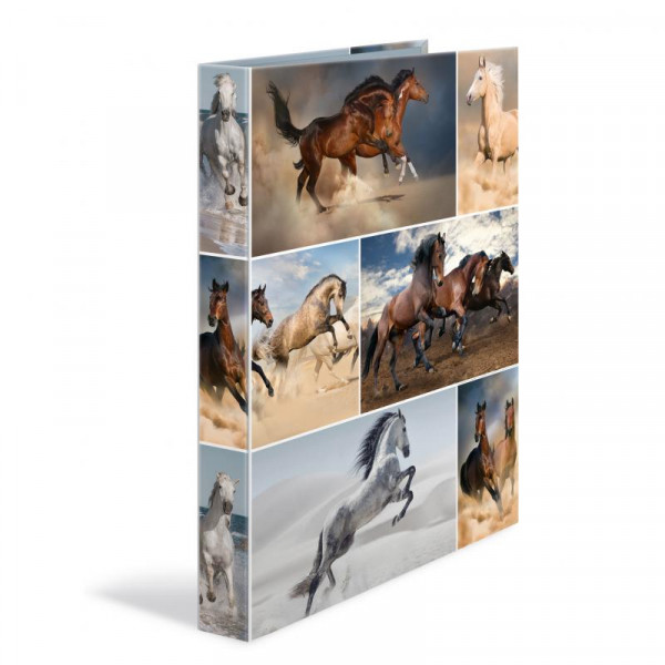 HERMA Ringbuch A4 Pferde 2D