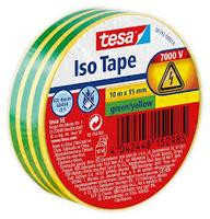 tesa Isolierband 10m 15mm grün/gelb