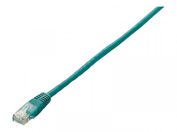 Equip Patchkabel Cat6 U/UTP 2xRJ45 1.00m grün ECO