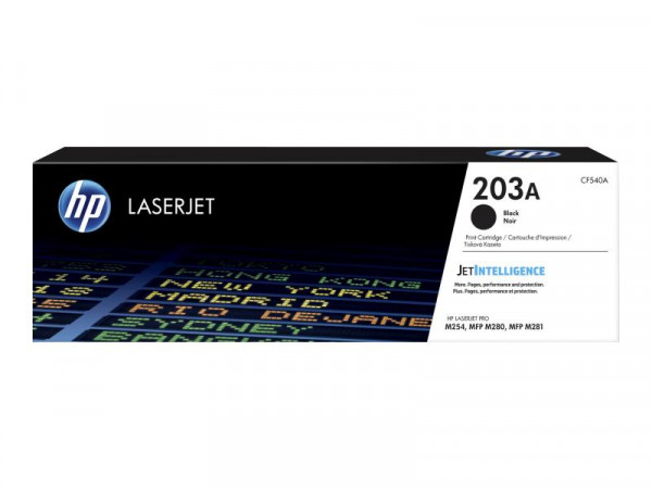 Toner HP 203A black CF540A 1400 Seiten