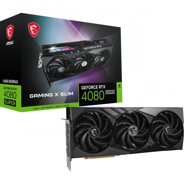 MSI RTX4080 Super GAMING X SLIM 16GB GDDR6X HDMI 3xDP