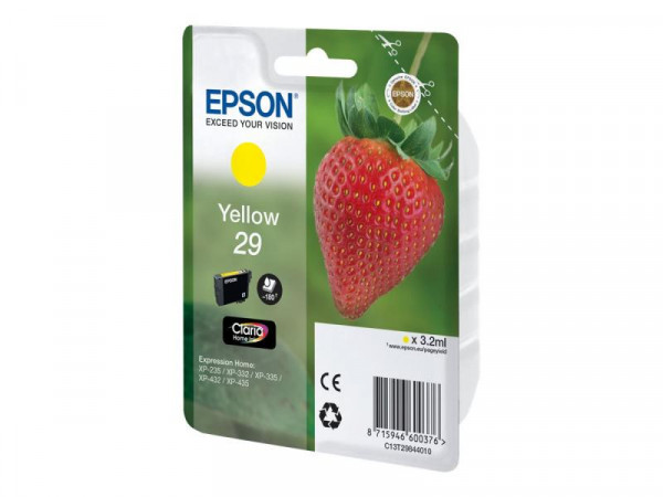 Patrone Epson 29 yellow T2984