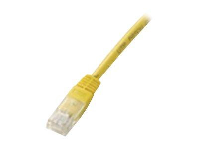 Equip Patchkabel Cat5e U/UTP 2xRJ45 5.00m gelb Polybeutel
