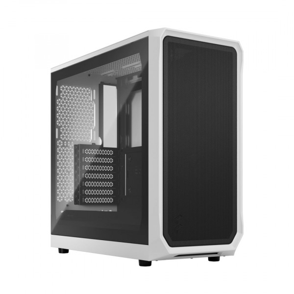 /Geh FRACTAL DESIGN Focus 2 White TG Clear Tint