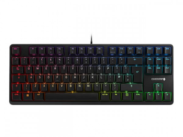CHERRY TAS G80-3000N RGB TKL Corded GB-Layout sw MX SILEN
