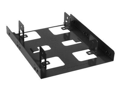 Sharkoon Zubehör 3,5" BayExtension Einbaurahmen HDD+SSD 