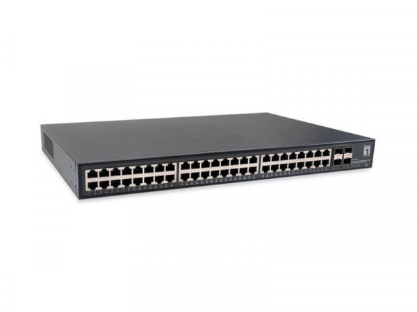 LevelOne Switch 48x GE GTU-5211 4x10GSFP+19