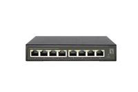 LevelOne Switch 8x GE GES-2108P Hilbert 112W 8xPoE+