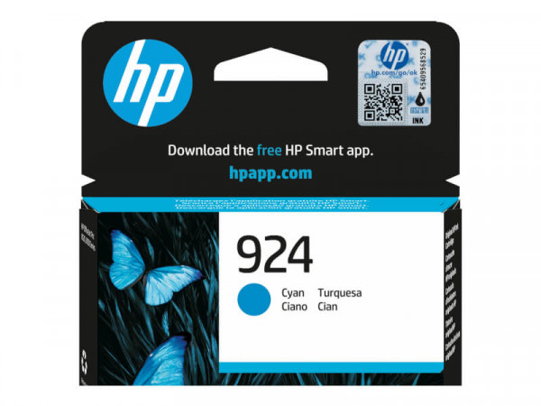 HP 924 Cyan Tintenpatrone