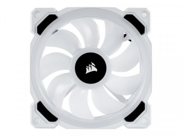 Lüfter 120x120x25mm CORSAIR LL120 RGB LED white