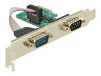 DELOCK PCI Express Card > 2x Seriell RS232