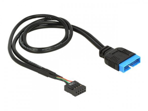 USB3.0 Kabel Delock Pinheader 19pin -> 8pin St/Bu 0.45m