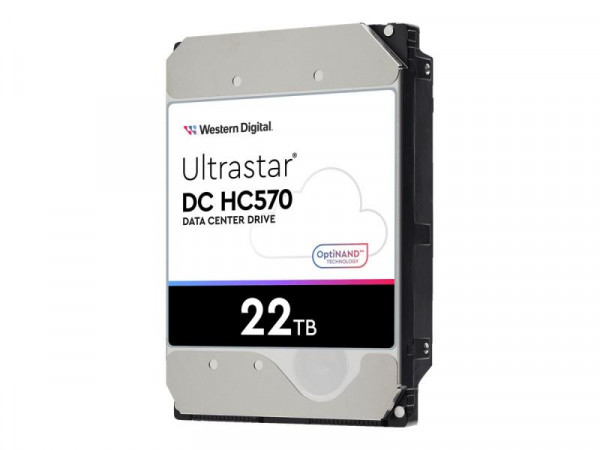 WDC 8.9cm (3.5") 22TB SAS3 WUH722222ALE6L4 7200 512MB