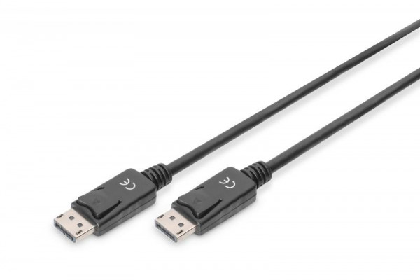 DIGITUS DisplayPort Anschlusskabel, 10m, schwarz