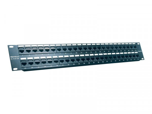 TRENDnet Patchpanel 48-port Cat5/5e ungeschirmt 19