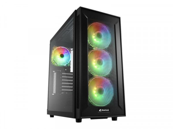 Sharkoon Gehäuse TG6M RGB, schwarz