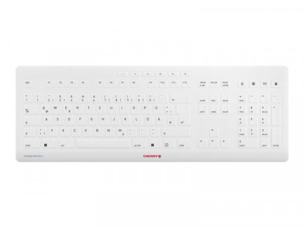 CHERRY TAS STREAM PROTECT KEYBOARD Wireless DE-Layout sw