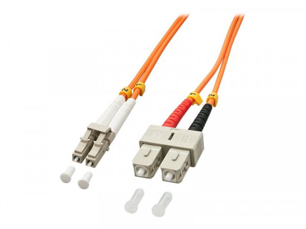 Lindy LWL-Duplexkabel LC/SC OM2 2m 50/125æm Multimode