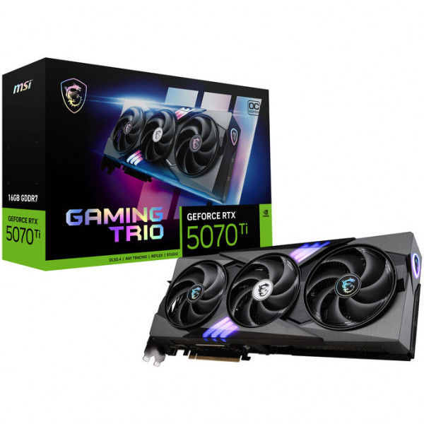 MSI RTX5070TI Gaming Trio OC Plus 16GB GDDR HDMI 3xDP