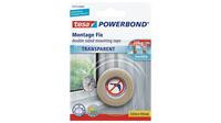 tesa Powerbond Montageband Transparent 1,5m 19mm