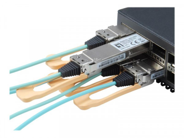 LevelOne Kabel AOC-0501 100Gbps QSFP28 Active Optical 1m