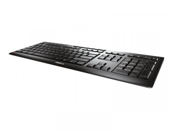 CHERRY TAS STREAM KEYBOARD Wireless EU-Layout schwarz