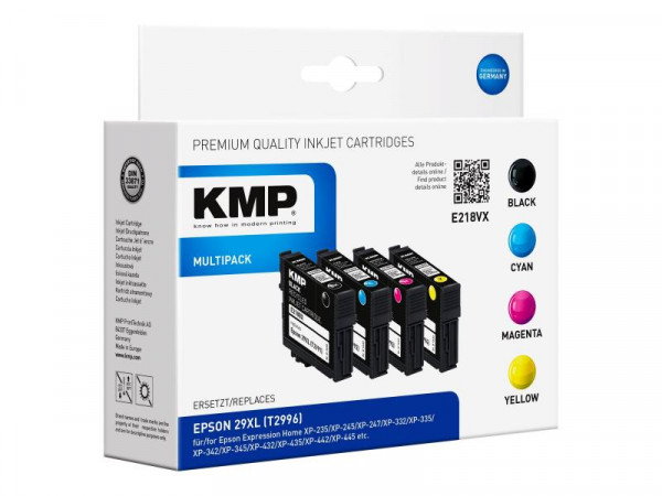 KMP Patrone Epson T2996 Multip. 450-470S. E218VX