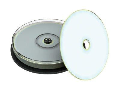MediaRange CD-R 700MB/80min TRUE GOLD Ink.Print.cake 10pcs
