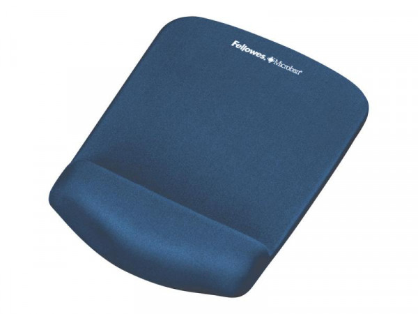 Fellowes Mauspad Plushtouch Handgelenkauflage+Mauspad blau