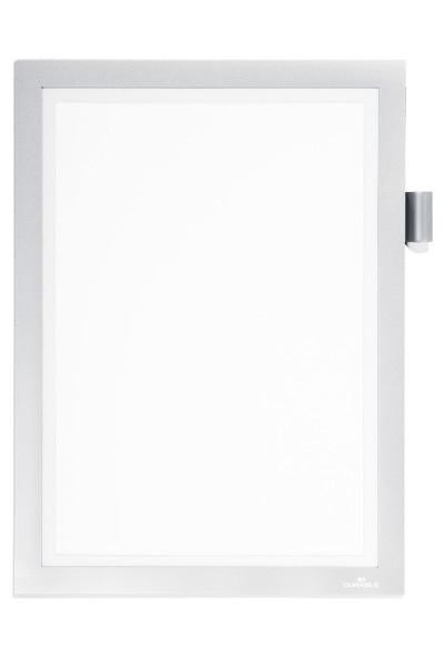 DURABLE DURAFRAME MAGNETIC NOTE A4 1 Stück silber