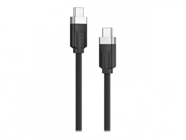 Alogic USB 3.2 Anschlusskabel Typ C -C 5A M/M 1m, sw