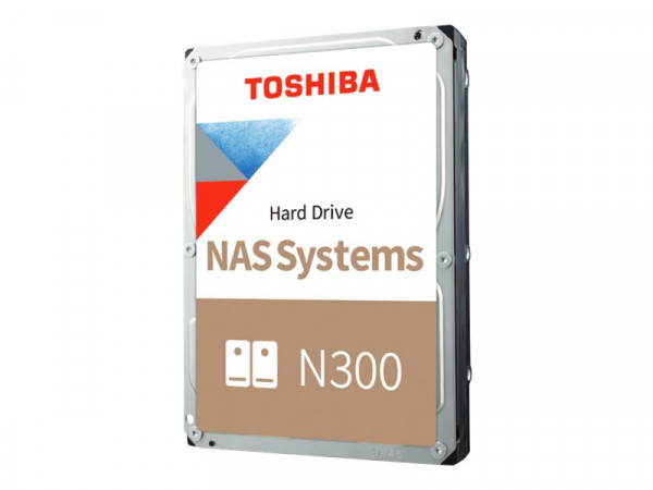 Toshiba 8.9cm (3.5") 12TB SATA3 NAS N300 7200RPM intern