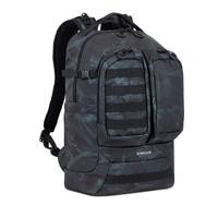 Riva NB Rucksack Sherwood 17,3"+10,5" 32L grau camo 7661