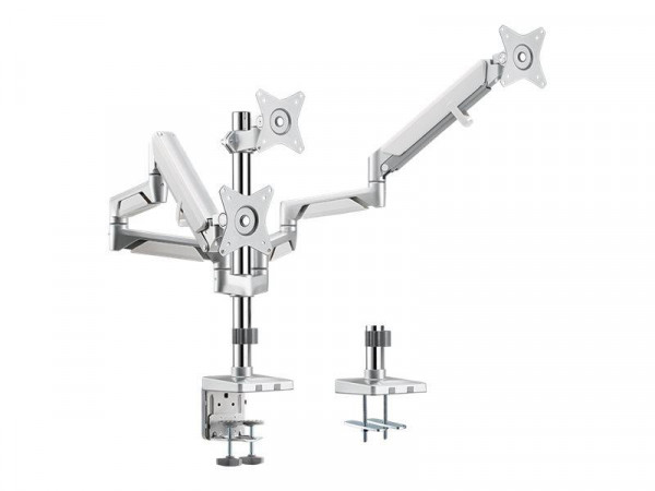 LogiLink TIS 17"-27" 3TFT 4Gelenke silb. Max. 7KG Gasdr.fed.