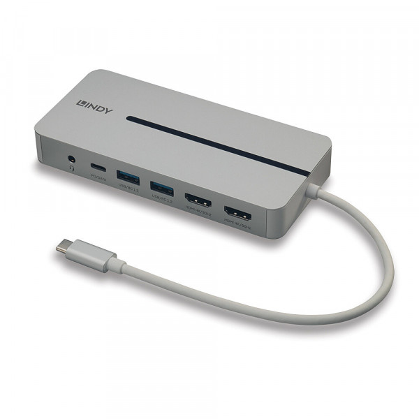 LINDY Dockingstation DST-Mx Duo Mini USB-C Laptop/MacBook gr