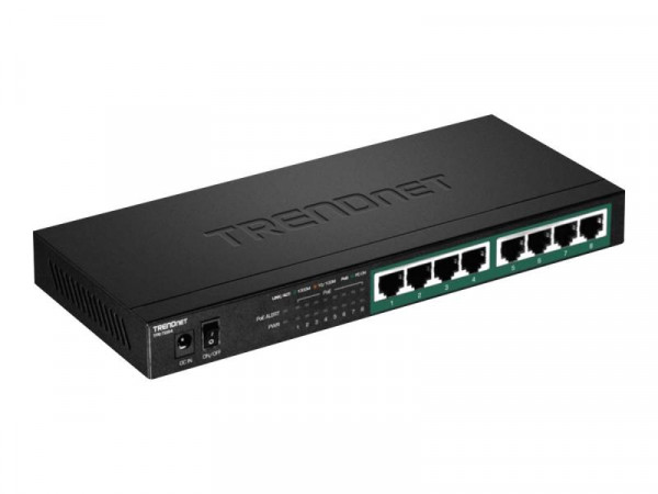 TRENDnet 8-Port Gigabit PoE+ Switch (120W)