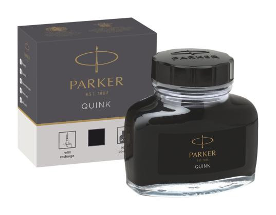 PARKER Tintenflacon QUINK Schwarz 57ml