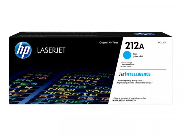 Toner HP 212A cyan W2121A 4500 Seiten