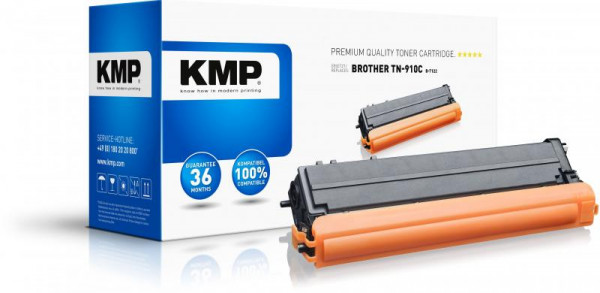 KMP Toner Brother TN-910C/TN910C cyan 9.000 S. B-T122