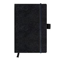 Herlitz Notizbuch A5 Classic Schwarz 96S kariert m Leseband